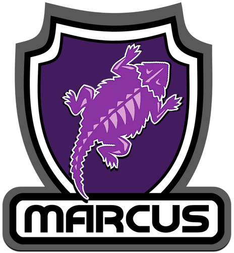 Crest of Synergy showing a purple horned frog